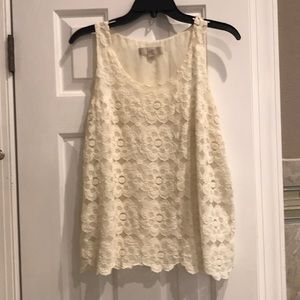 Pretty Lacy tank from Loft